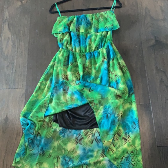 Strapless Summer Hi-low Dress - Picture 9 of 9